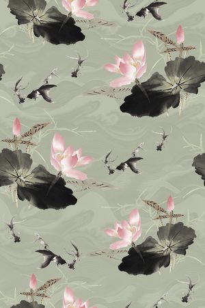 花卉印花花型图片