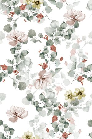小清新印花花型图片