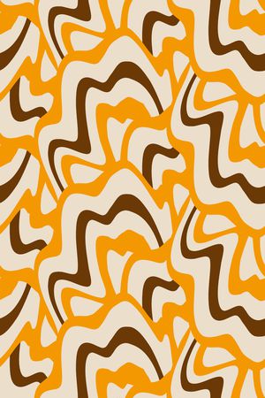 线条印花花型图片