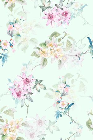 花卉印花花型图片