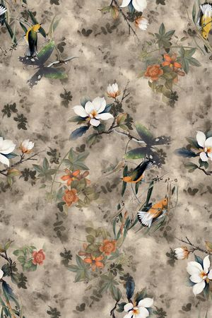 香云纱印花花型图片