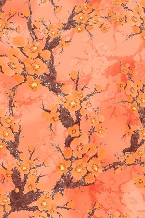 国风印花花型图片