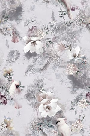 真丝印花花型图片
