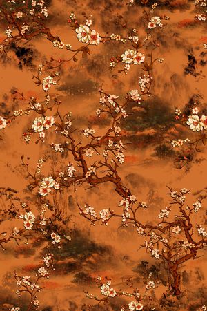 花卉印花花型图片