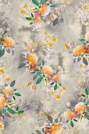 跳接印花花型图片