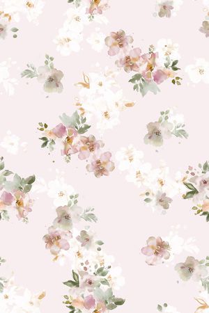 真丝印花花型图片