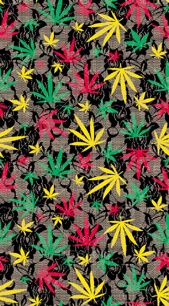 枫叶印花花型图片