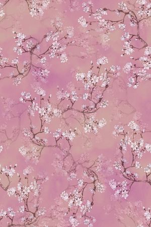 玉兰花印花花型图片