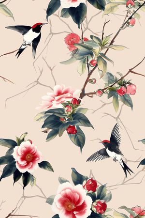 花卉印花花型图片