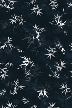竹子印花花型图片