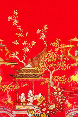 定位花印花花型图片