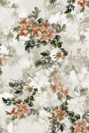 香云纱印花花型图片