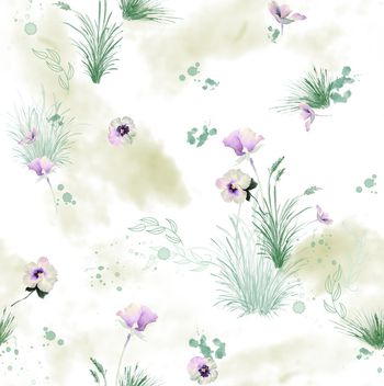 花卉印花花型图片