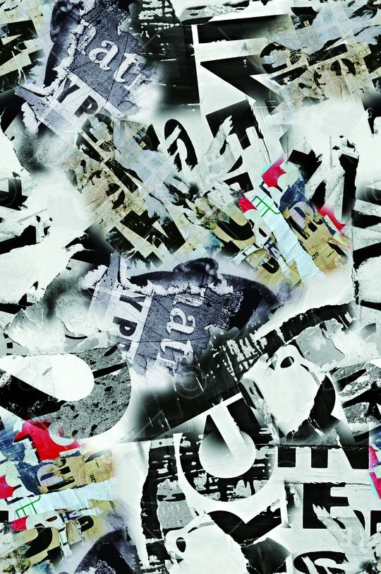 字母印花花型图片