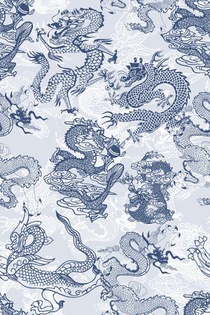 民族风印花花型图片
