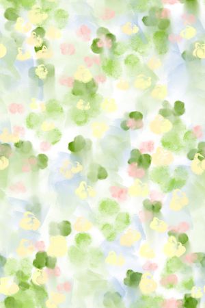 年轻女性印花花型图片
