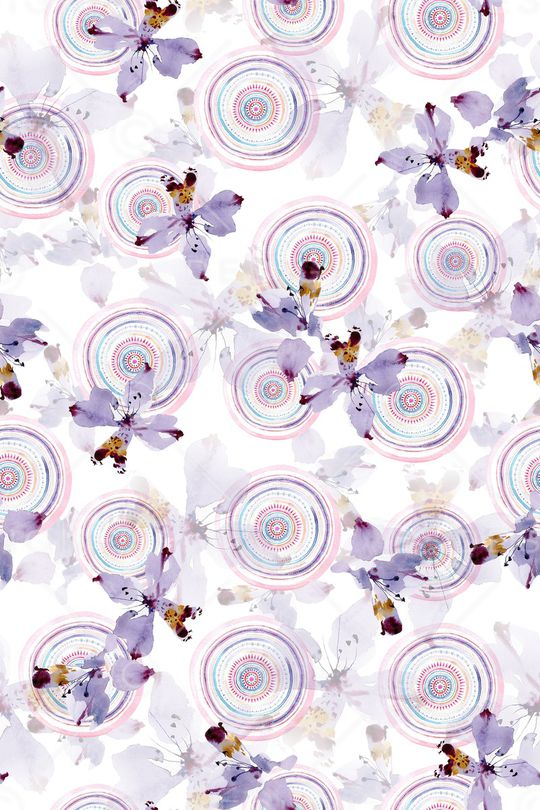 圆印花花型图片
