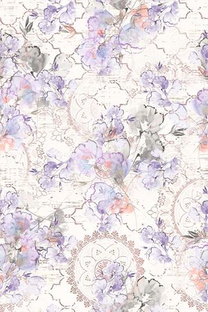 花卉印花花型图片