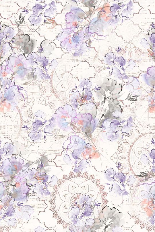 花卉印花花型图片