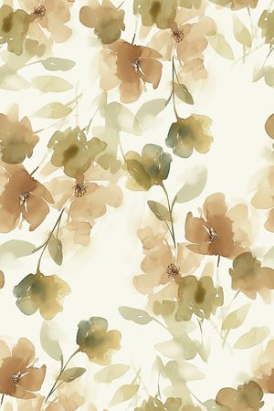 真丝印花花型图片