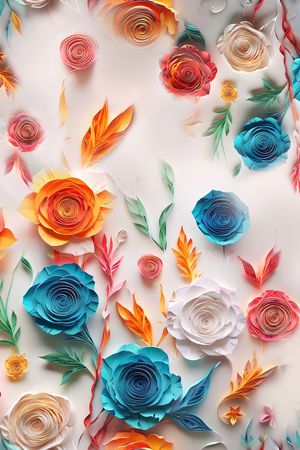 3D立体印花花型图片