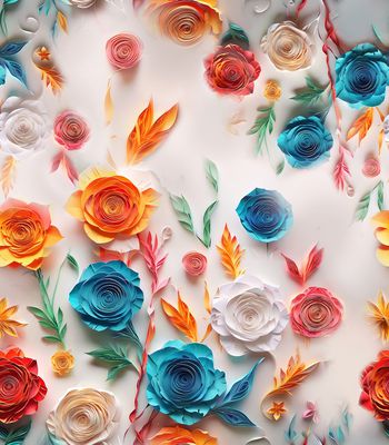 3D立体印花花型图片