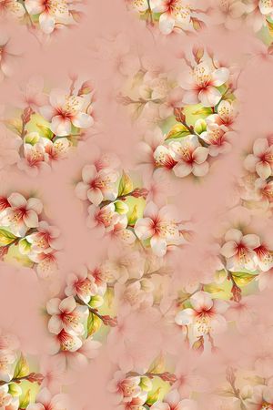 花卉印花花型图片