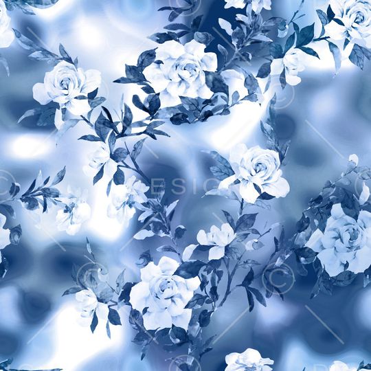 花卉印花花型图片