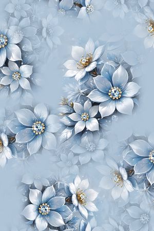花卉印花花型图片