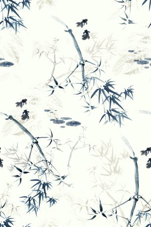 中国风印花花型图片