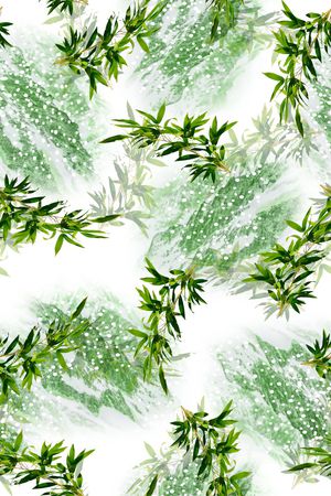 真丝印花花型图片