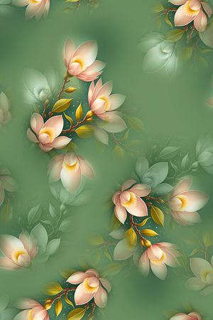 花卉印花花型图片