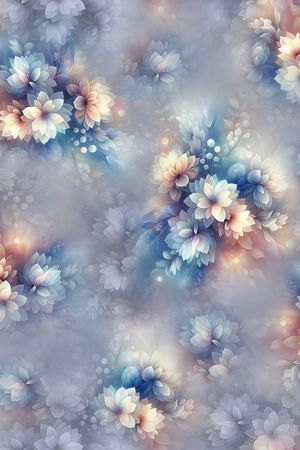 花卉印花花型图片