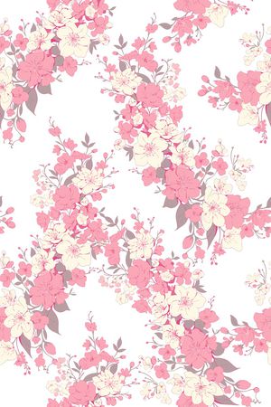 花卉印花花型图片