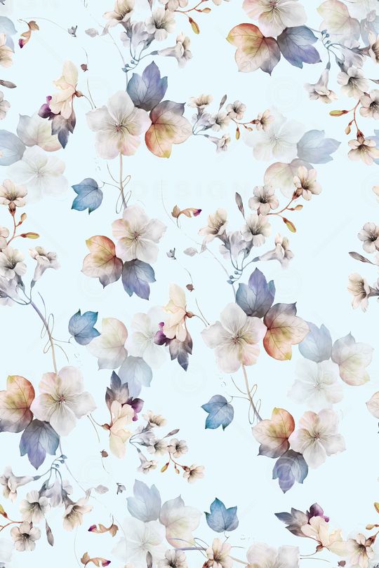 花卉印花花型图片
