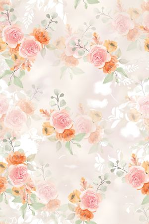 花卉印花花型图片