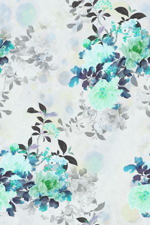 花卉印花花型图片