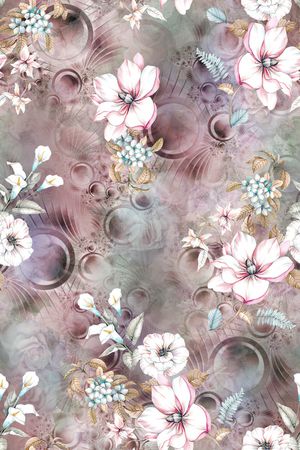 小清新印花花型图片