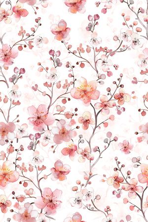 花卉印花花型图片