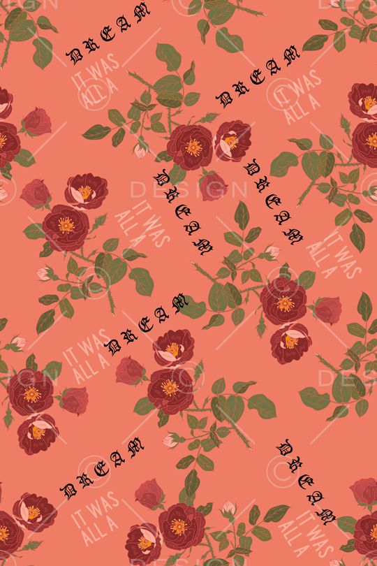 花卉印花花型图片