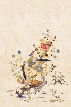 定位花印花花型图片