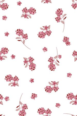 花卉印花花型图片