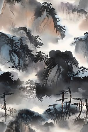 配饰印花花型图片