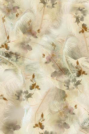 花卉印花花型图片