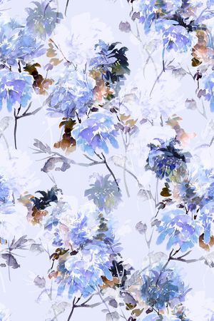 中国风印花花型图片
