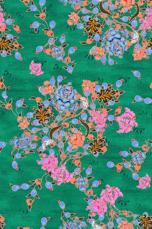 花卉印花花型图片