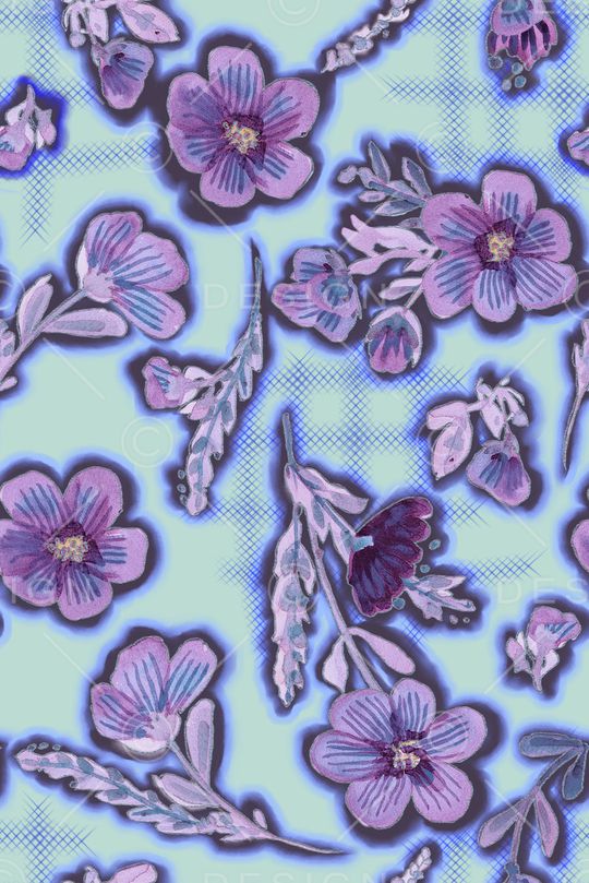 印花花型图片