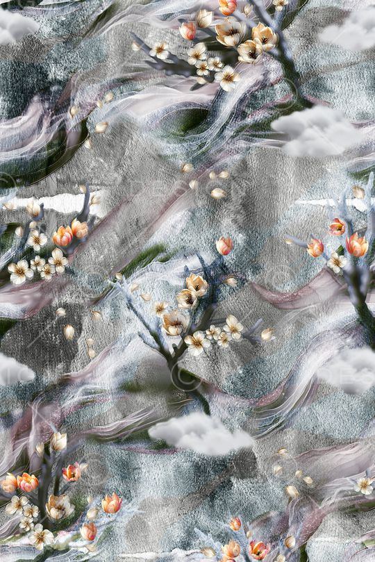 印花花型图片