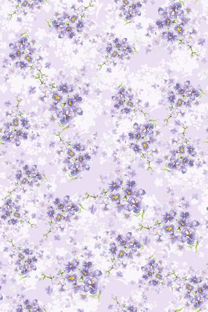 小清新印花花型图片