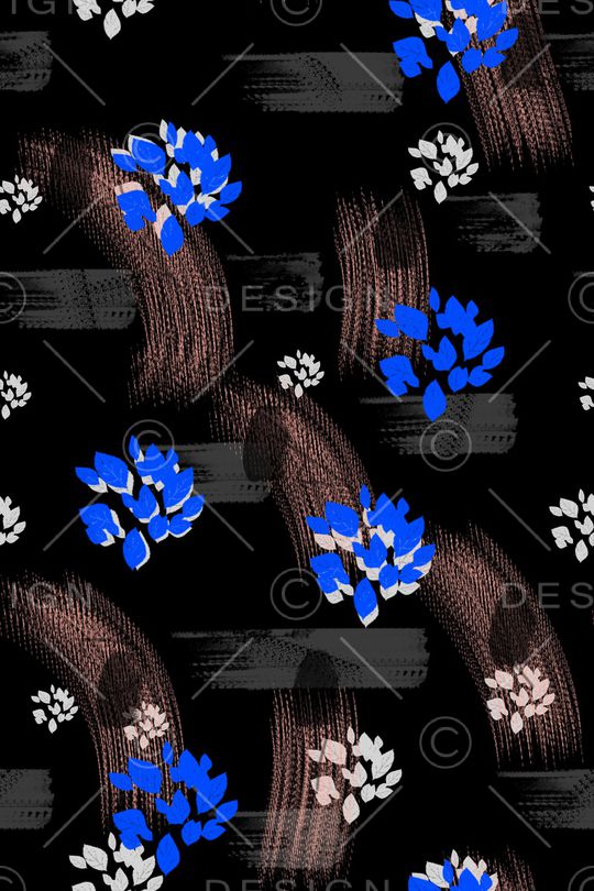 叶子印花花型图片